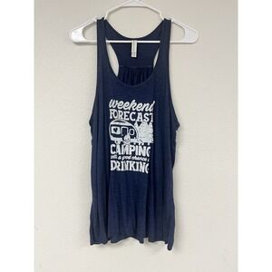 Custom Made Blue Camping Tank Size 2xl Women's